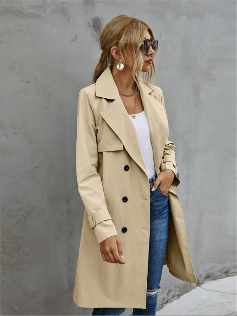 Gabardina Elisa Clásica para Mujer