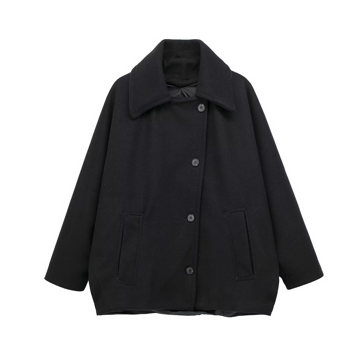 Chaqueta Reila Oversize con Bolsillos