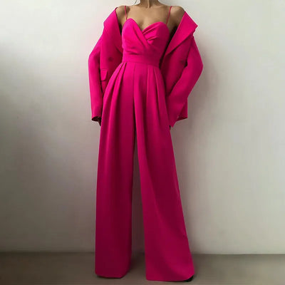 Mono Femenino Sastrería en Chiffon con Tirantes