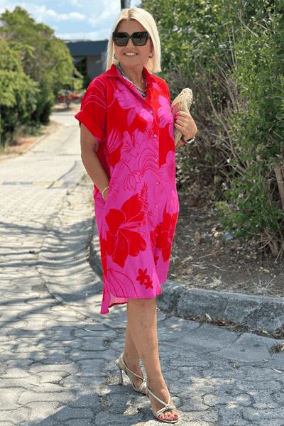 Floor – Vestido con estampado de flores