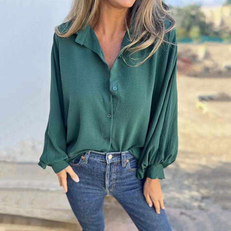 Lorena | Blusa Elegante para Damas con Cierre de Botones