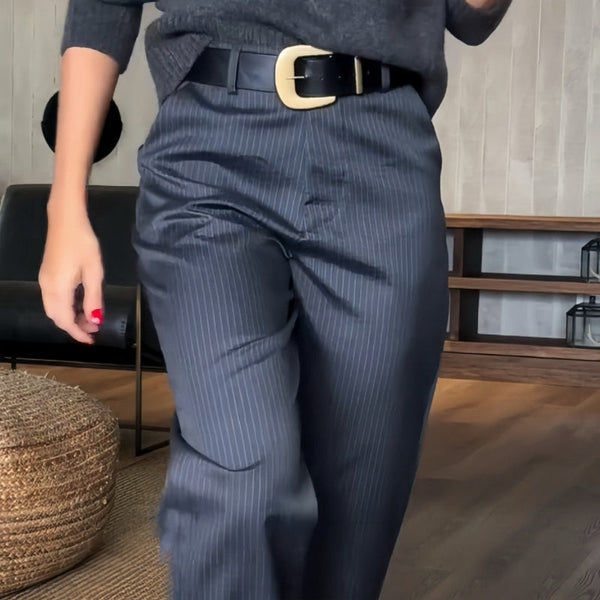 Mathilda | Pantalón de Vestir de Cintura Alta